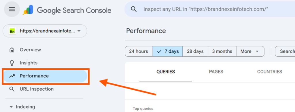 2 Step Go to Performance